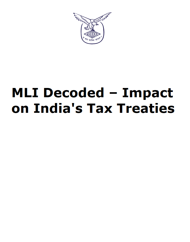 MLI Decoded – Impact on India’s Tax Treaties