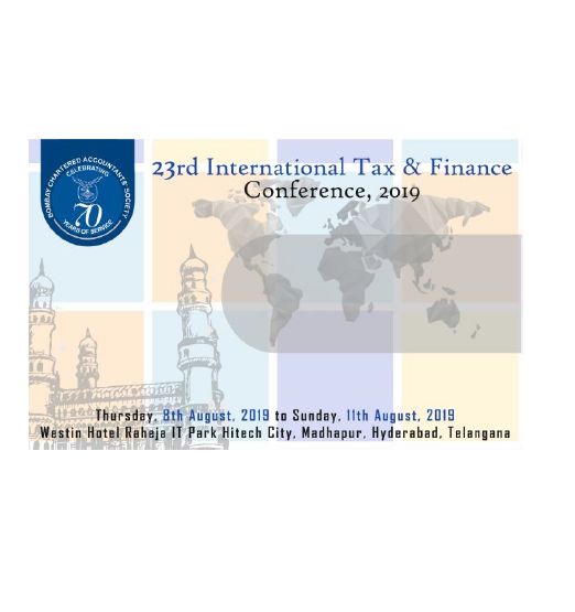 Study Material of 23rd International Tax & Finance Conference, 2019