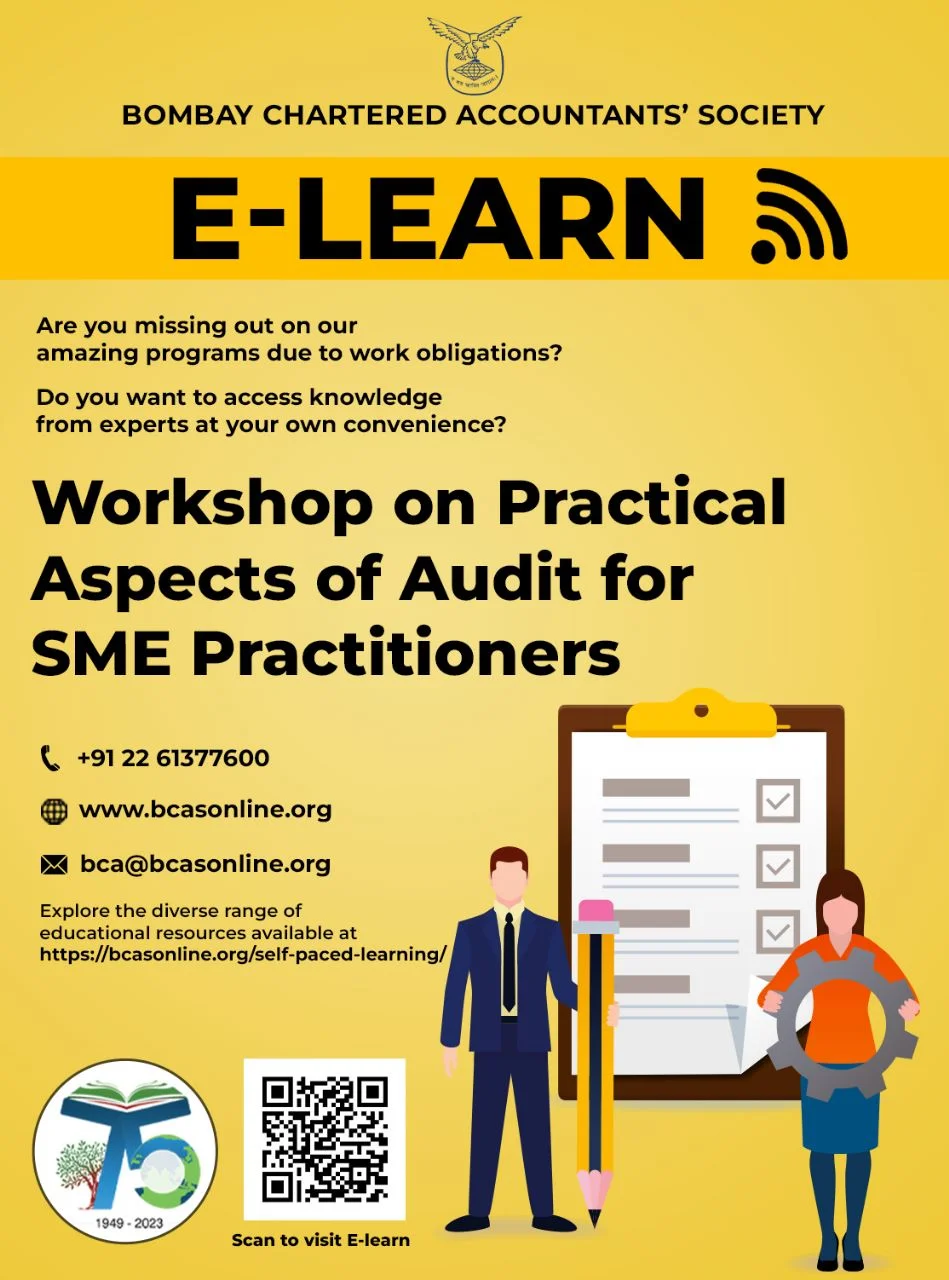 Workshop on Practical Aspects of Audit for SME Practitioners (held in March 2023)