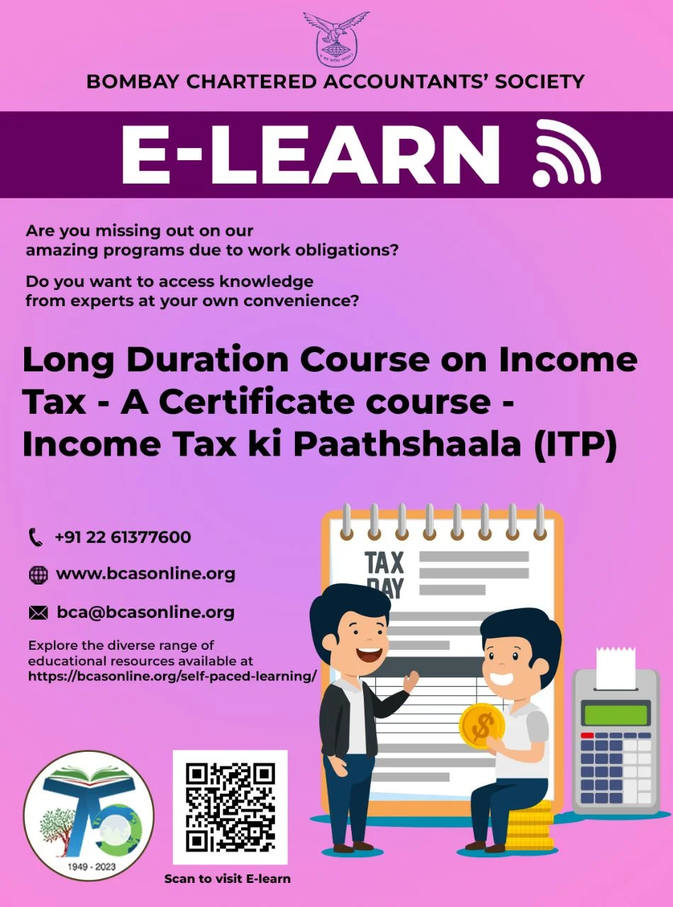 Long Duration Course on Income Tax ki Paathshaala(ITP) (held in January 2023)