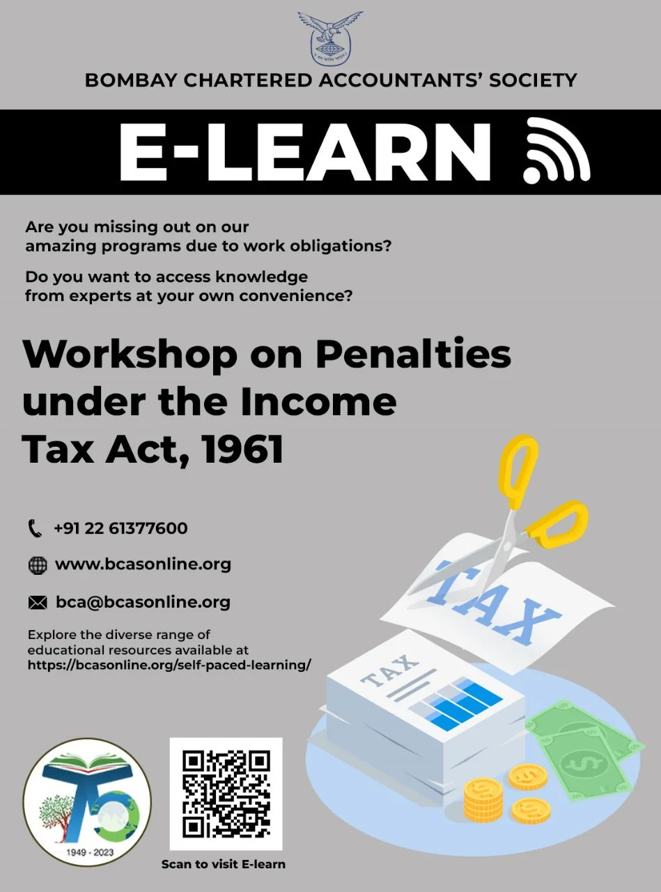 Workshop on Penalties under the Income Tax Act, 1961 (held in January 2023)