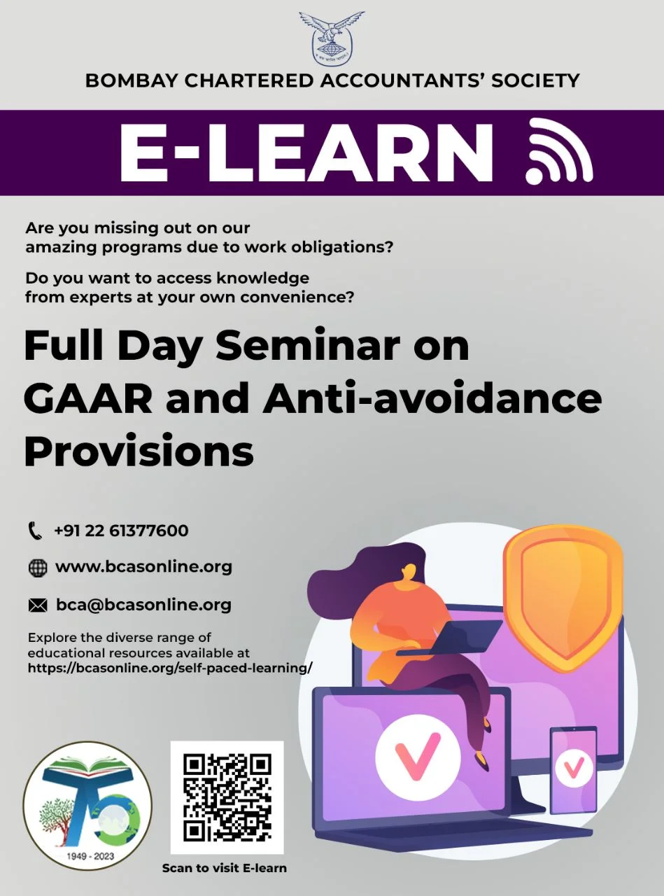 Full-Day Seminar on GAAR and Anti-avoidance Provision (held in November 2018)
