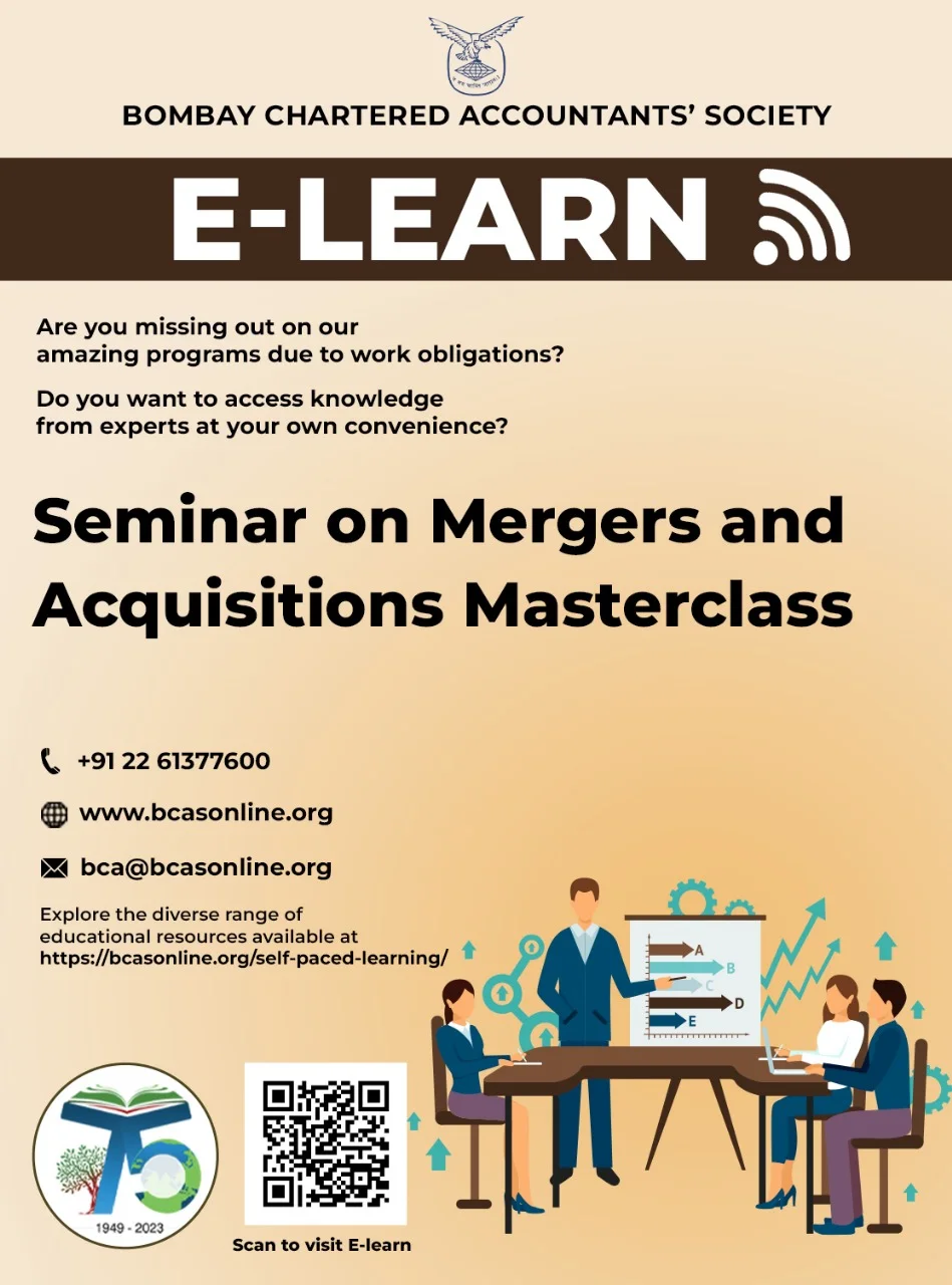 Seminar on Mergers and Acquisitions Masterclass (held in April 2022)
