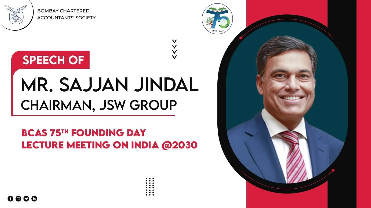 75th Founding Day Lecture Meeting on India @2030