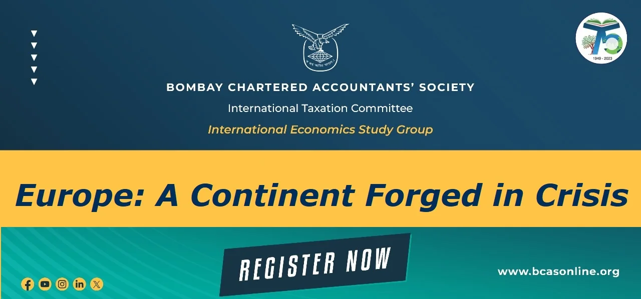International Economics Study Group meeting on Europe: A Continent Forged in Crisis