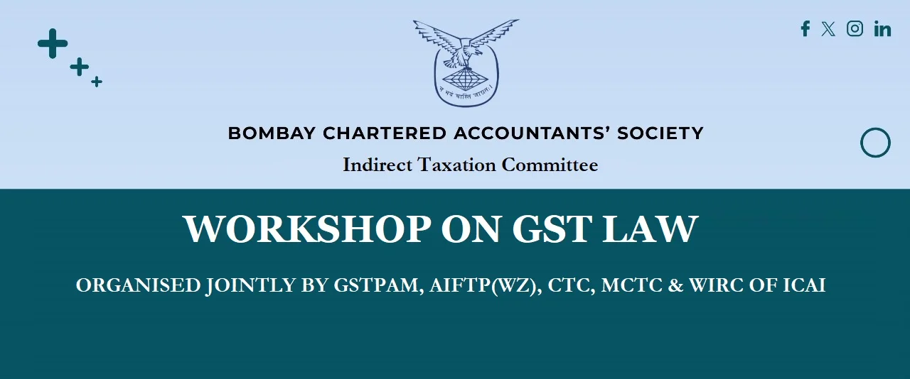 Workshop on GST Law