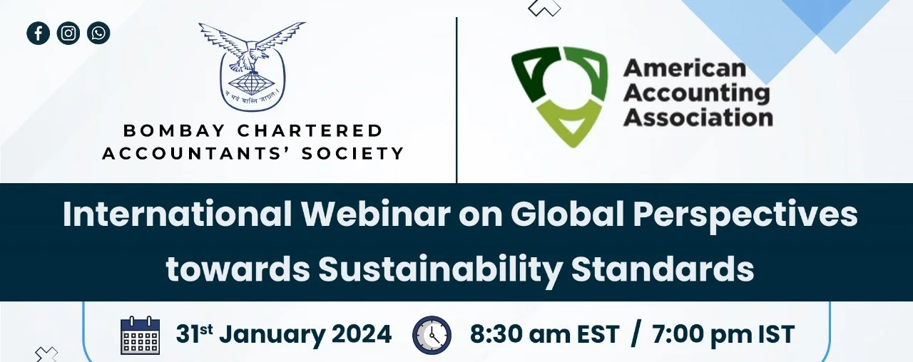 International Webinar on ‘Global Perspectives towards Sustainability Standards’