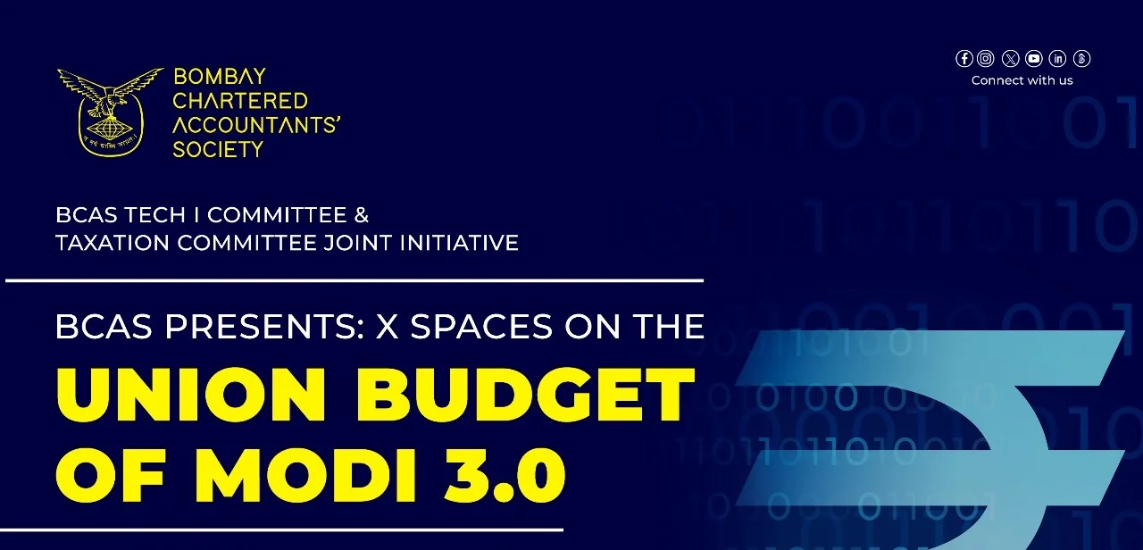 Twitter Spaces on Union Budget of Modi 3.0