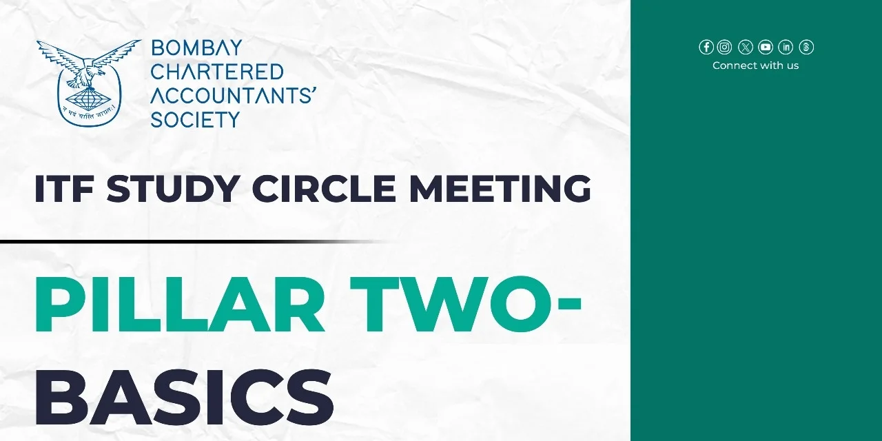 ITF Study Circle Meeting on Pillar Two – Basics