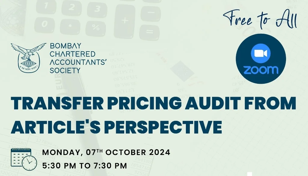 Student Study Circle Meeting on Transfer Pricing Audit from an Article’s Perspective