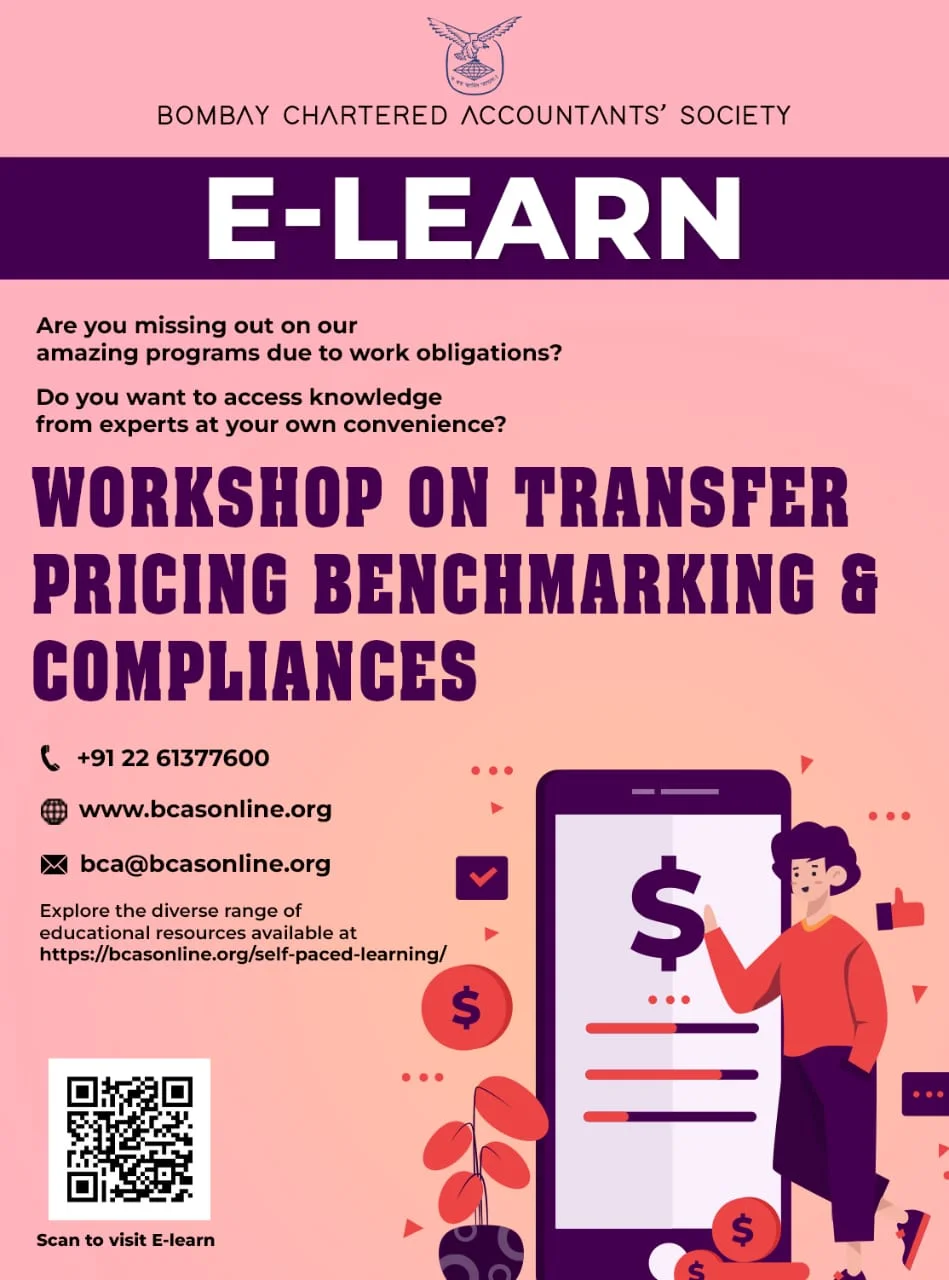 Full-Day Workshop on Transfer Pricing Benchmarking and Compliances