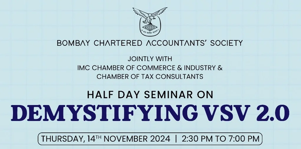 Half Day Seminar on “Demystifying VSV 2.0”