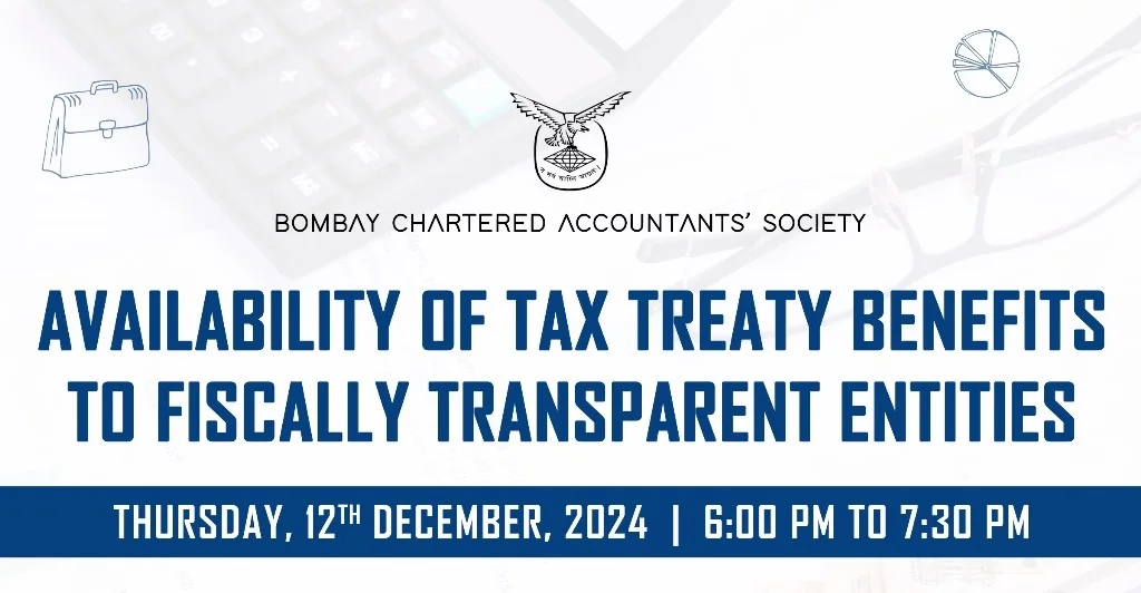 ITF Study Circle Meeting on “Availability of tax treaty benefits to fiscally transparent entities”
