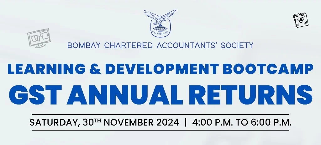 HRD Study Circle Meeting on “Learning & Development Bootcamp – GST Annual Returns”