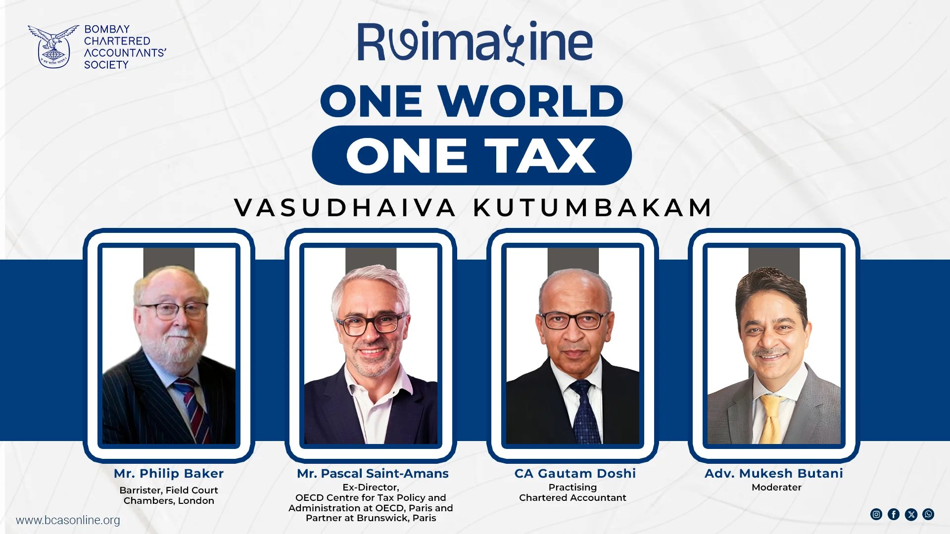 One World – One tax – Vasudhaiva Kutumbakam