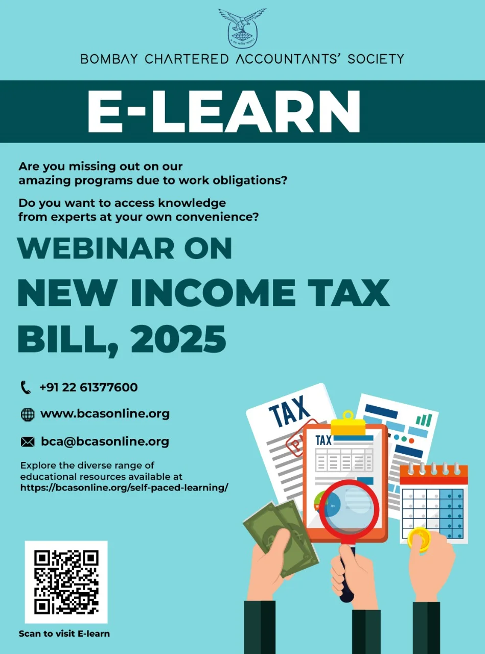Webinar on New Income Tax Bill, 2025