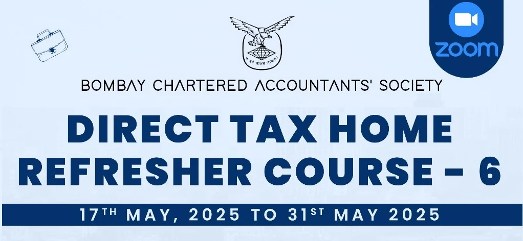 Direct Tax Home Refresher Course – 6
