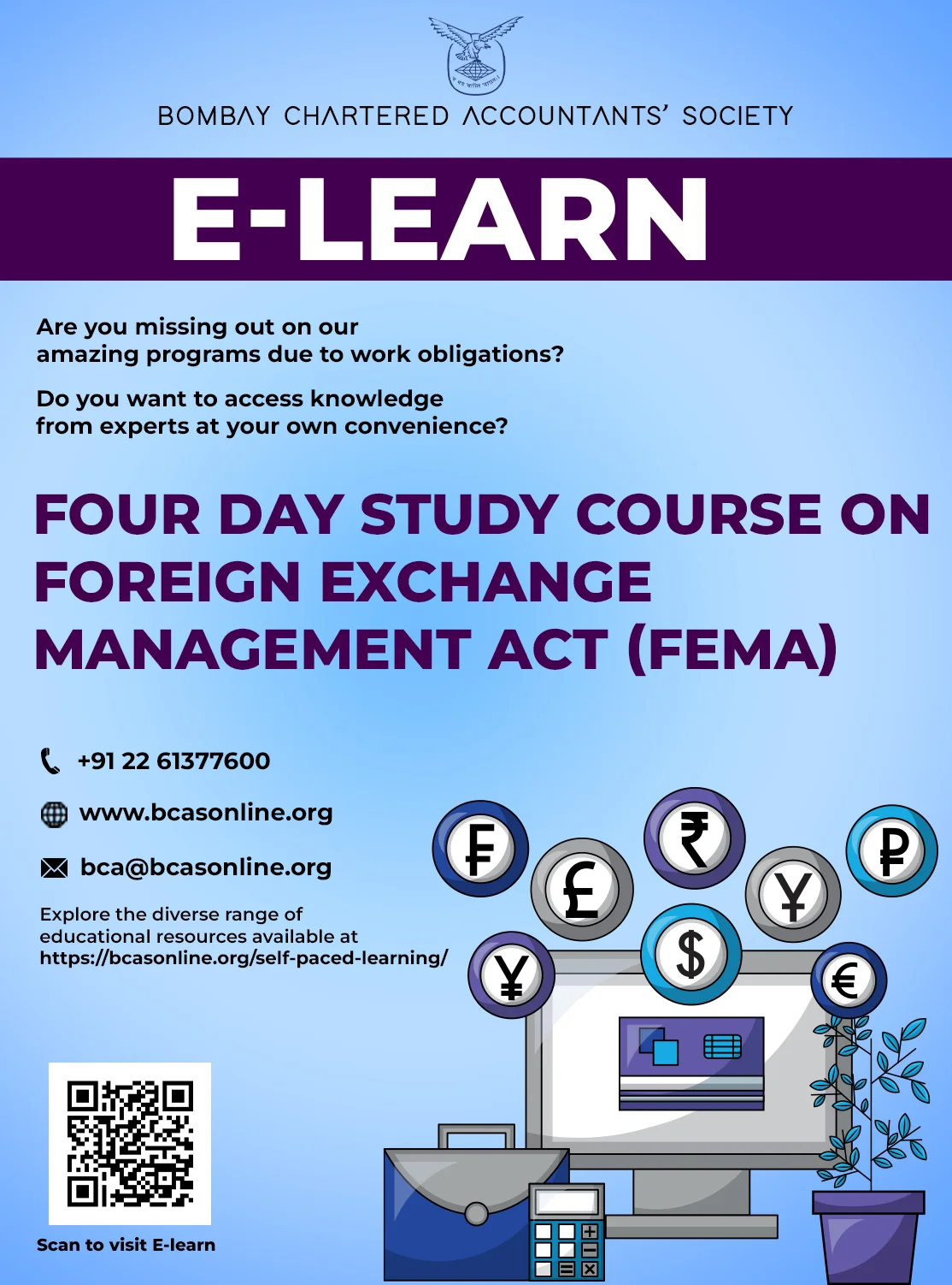 Four Day Study Course on Foreign Exchange Management Act (FEMA), 2025