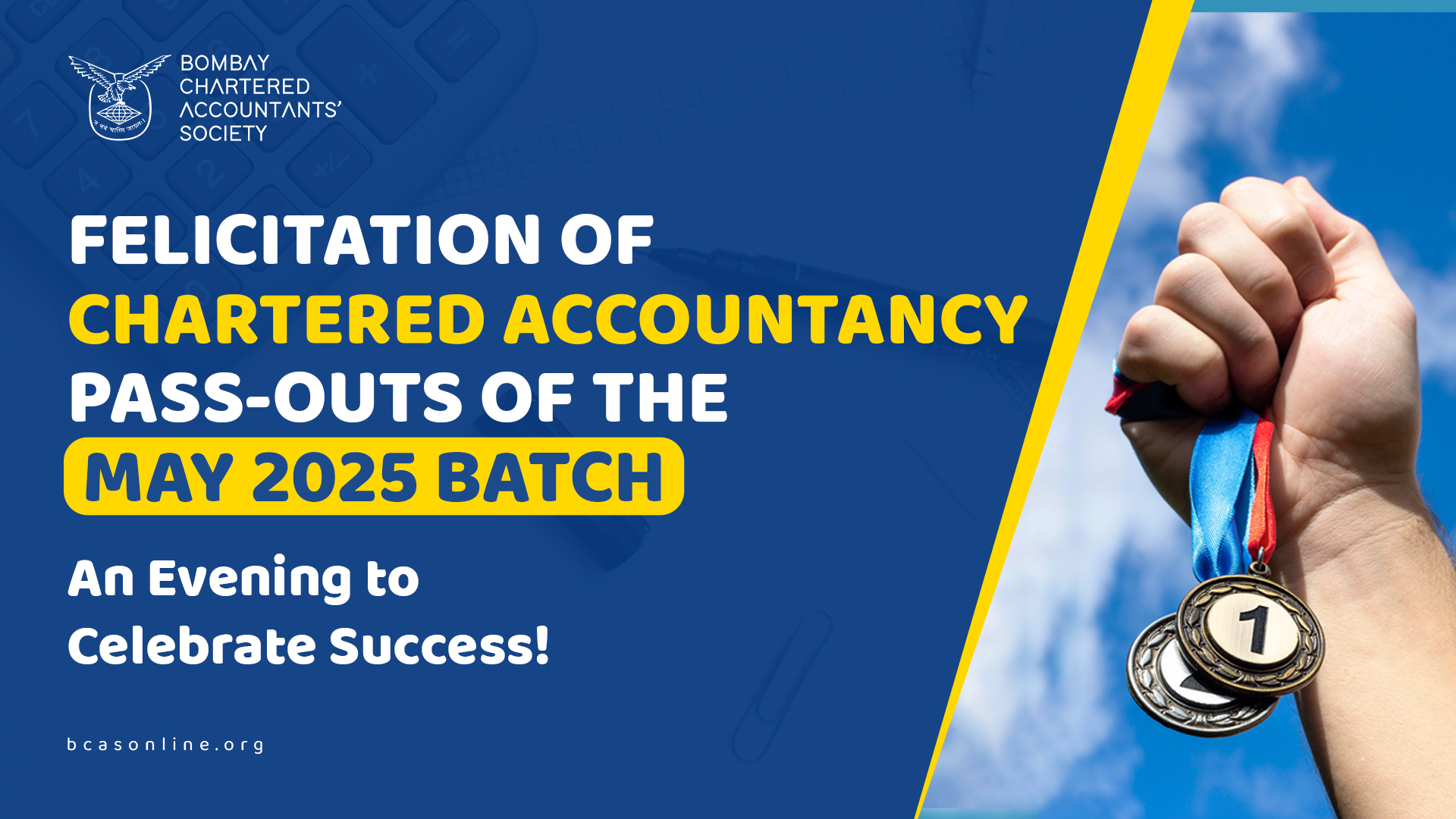 Felicitation of Chartered Accountancy pass-outs of the May 2025 Batch – An Evening to Celebrate Success!