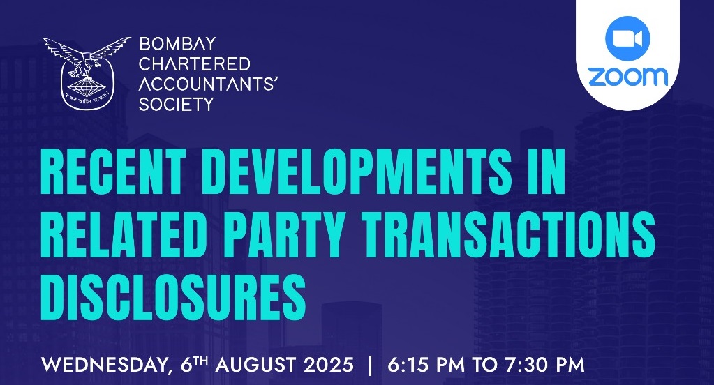 Lecture Meeting on “Recent Developments in Related Party Transactions Disclosures”
