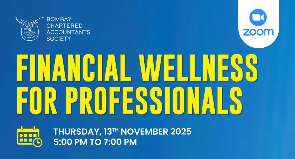 Finance, Corporate and Allied Laws Study Circle Meeting on Financial Wellness for Professionals
