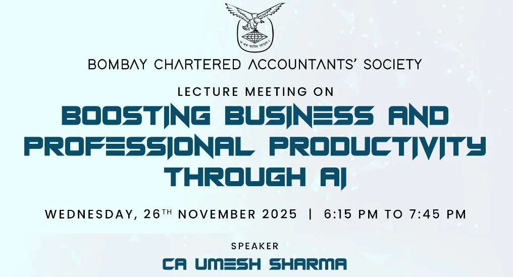 Lecture Meeting on Boosting Business and Professional Productivity through AI