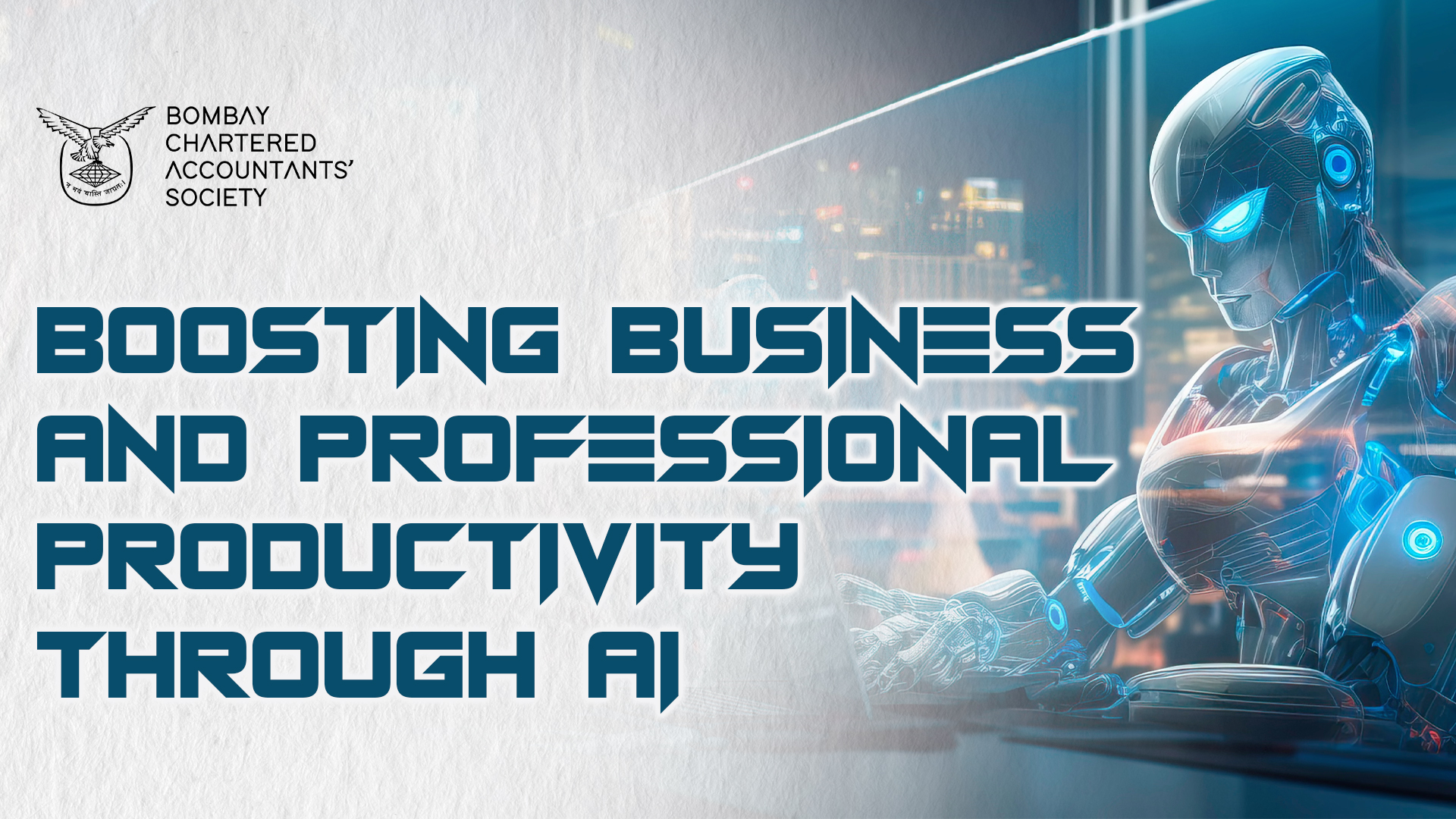 Lecture Meeting on Boosting Business and Professional Productivity through AI
