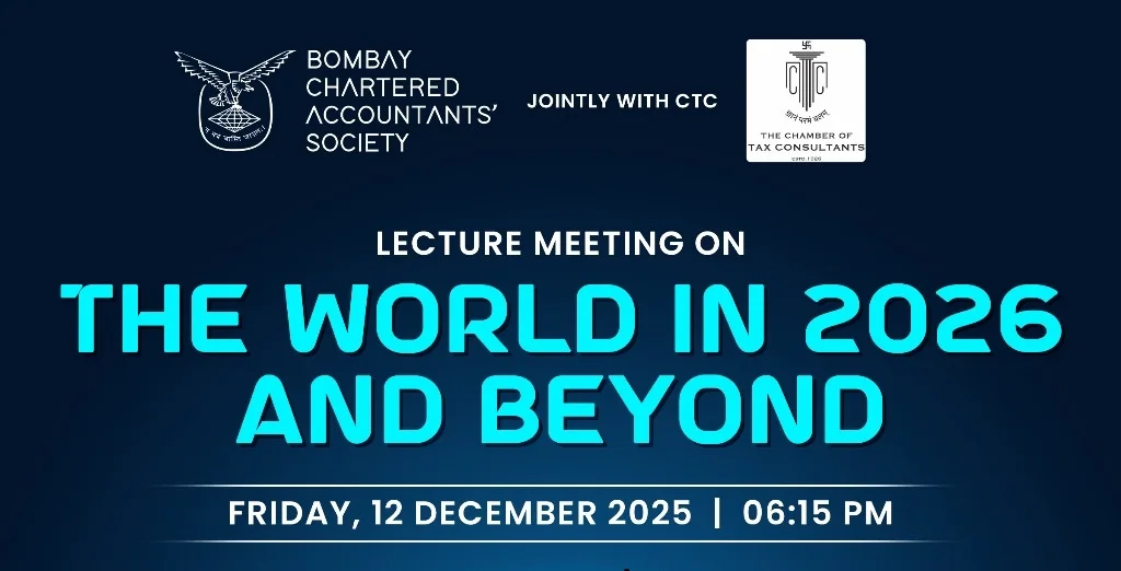 Lecture Meeting on The World in 2026 and Beyond