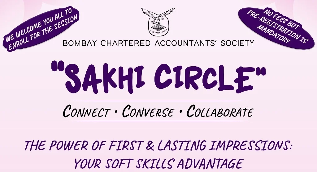 Sakhi Circle – Women’s Study Circle – The Power of First & Lasting Impressions: Your Soft Skills Advantage