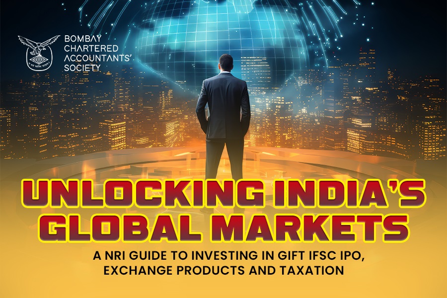 Lecture Meeting on Unlocking India’s Global Markets : A NRI Guide to Investing in GIFT IFSC IPO, Exchange Products and Taxation