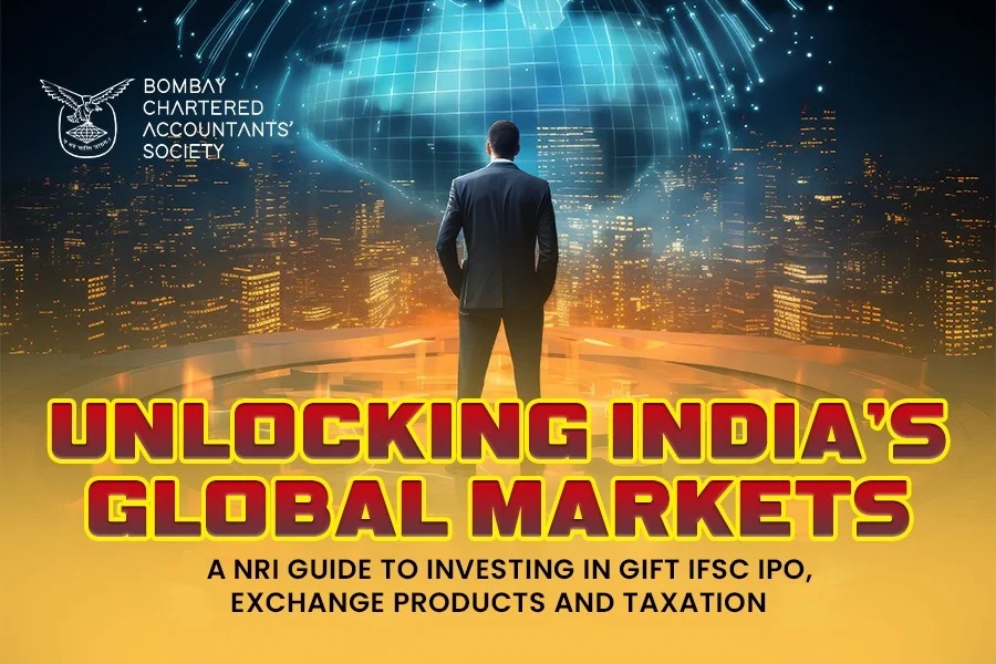 Lecture Meeting on Unlocking India’s Global Markets : A NRI Guide to Investing in GIFT IFSC IPO, Exchange Products and Taxation