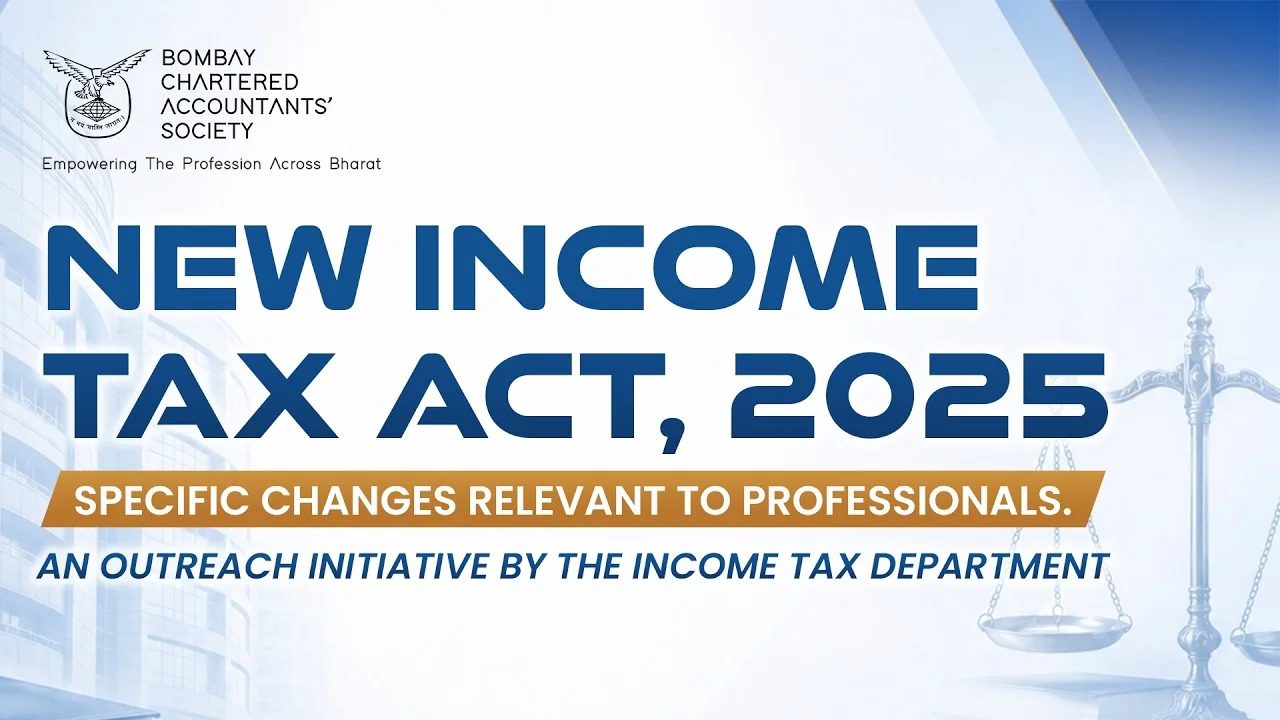 Lecture Meeting on the New Income Tax Act, 2025