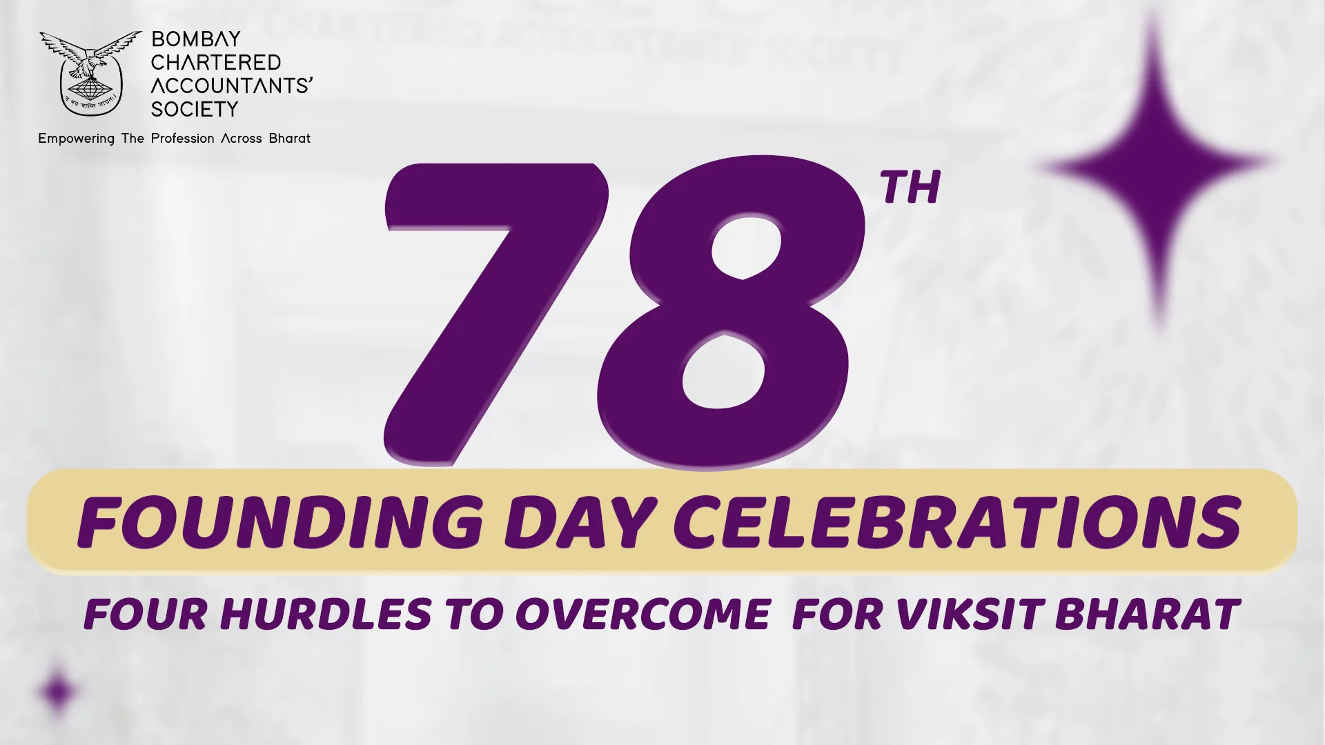 78th Founding Day Celebrations – Four Hurdles to Overcome for Viksit Bharat